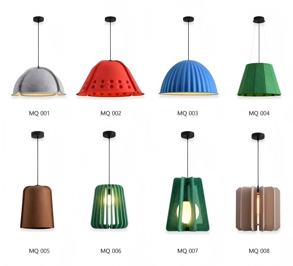 3.sound absorbing lighting Style and Shape Customization 3.sound absorbing lighting Style and Shape Customization