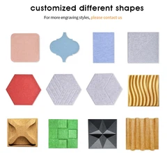 PET Acoustic Wall Panels Size Customization PET Acoustic Wall Panels Size Customization